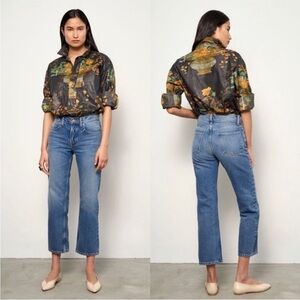 B Sides Field Kick Crop Jeans 27